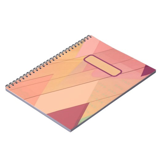 Abstract patroon notitieboek (Linkerzijde)