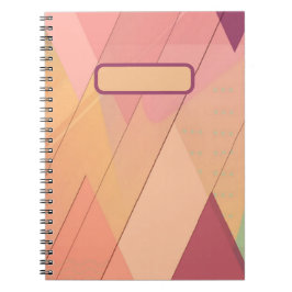 Abstract patroon notitieboek