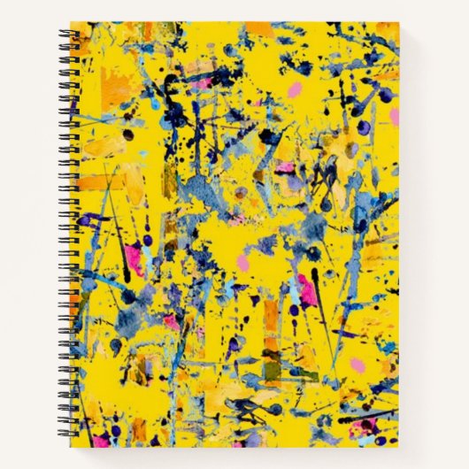 Abstract patroon notitieboek (Voorkant)
