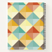 Abstract patroon notitieboek (Achterkant)