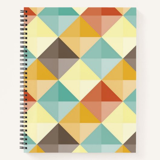 Abstract patroon notitieboek (Voorkant)