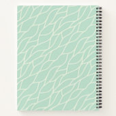 Abstract patroon notitieboek (Achterkant)