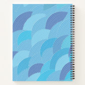 Abstract patroon notitieboek (Achterkant)