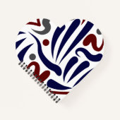  abstract patroon notitieboek (Voorkant)