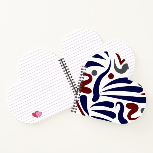  abstract patroon notitieboek (Binnen)