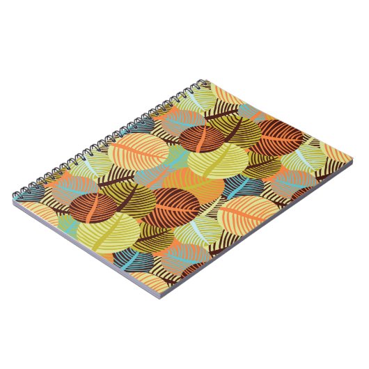 Abstract patroon notitieboek (Linkerzijde)