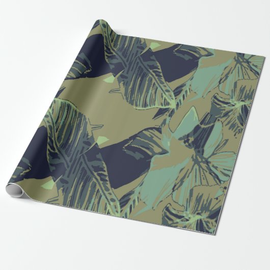 Abstract patroon op een , moderne achtergrond cadeaupapier (Uitgerold)