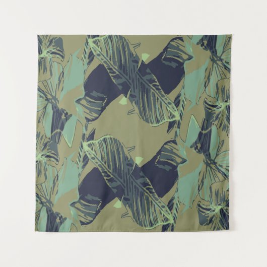 Abstract patroon op een , moderne achtergrond wandkleed (Voorkant)