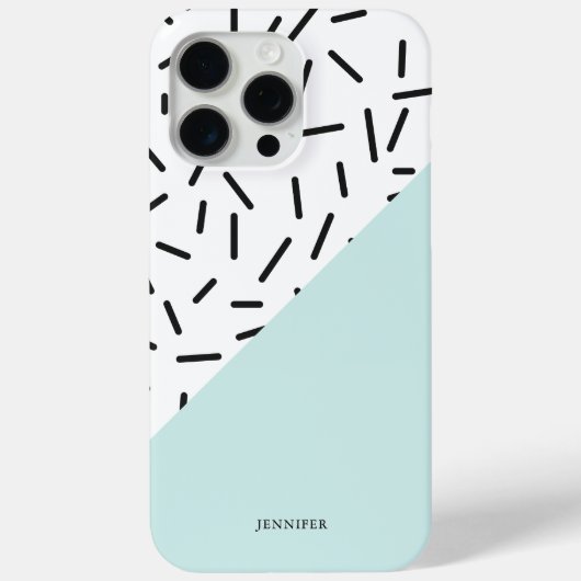 Abstract patroon op maat gemaakt Case-Mate iPhone case (Achterkant)