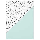 Abstract patroon op maat gemaakt klembord (Achterkant)