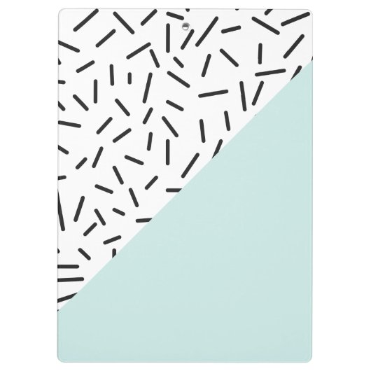 Abstract patroon op maat gemaakt klembord (Achterkant)