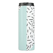 Abstract patroon op maat gemaakt thermosbeker (Achterkant)