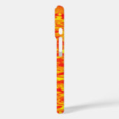 Abstract patroon oranje rood geel Case-Mate iPhone case (Achterkant / Links)