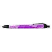 Abstract patroon overtreden zwarte inkt pen (Bovenkant)