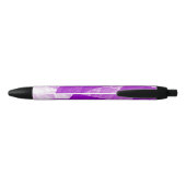 Abstract patroon overtreden zwarte inkt pen (Achterkant)