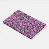 Abstract patroon paars zwart post-it® notes (Schuin)
