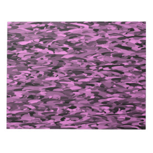 Abstract Patroon Paarse Zwart Notitieblok