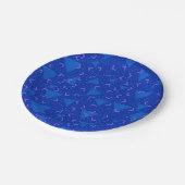 Abstract patroon papieren bordje (Gekanteld)
