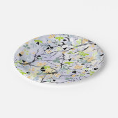 Abstract patroon papieren bordje (Gekanteld)