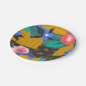 Abstract patroon papieren bordje (Gekanteld)