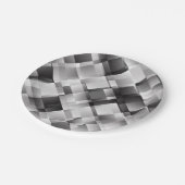 Abstract patroon papieren bordje (Gekanteld)