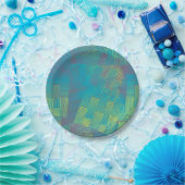 Abstract patroon papieren bordje (Feest)