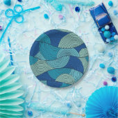 Abstract patroon papieren bordje (Feest)
