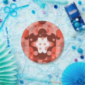 Abstract patroon papieren bordje (Feest)
