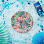 Abstract patroon papieren bordje (Feest)