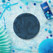 Abstract patroon papieren bordje (Feest)