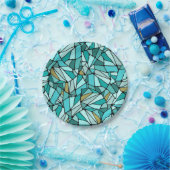 Abstract patroon papieren bordje (Feest)