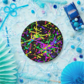 Abstract patroon papieren bordje (Feest)