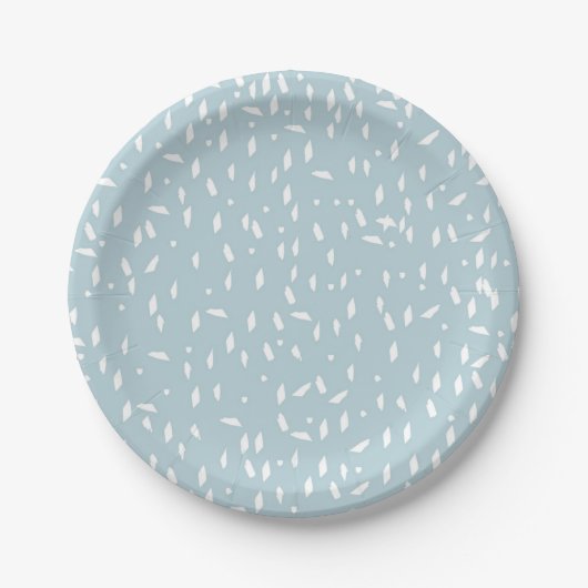 Abstract patroon papieren bordje (Voorkant)