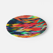 Abstract patroon papieren bordje (Gekanteld)