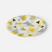Abstract patroon papieren bordje (Gekanteld)