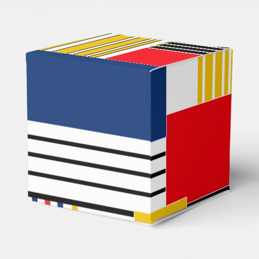 Abstract patroon . Patchwork . Bedankdoosjes (Achterkant)