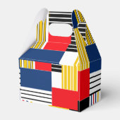 Abstract patroon . Patchwork . Bedankdoosjes (Achterkant)