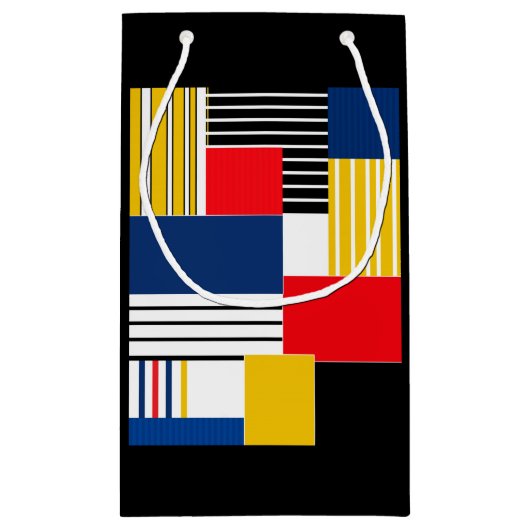 Abstract patroon . Patchwork . Klein Cadeauzakje (Achterkant)