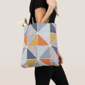 Abstract patroon, patchwork tegels. tote bag (Dichtbij)
