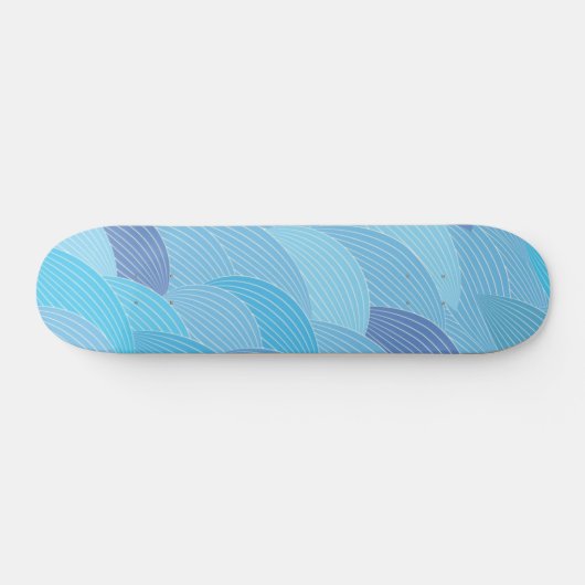 Abstract patroon persoonlijk skateboard (Horizontaal)