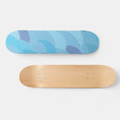 Abstract patroon persoonlijk skateboard (Horizontaal)