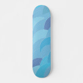 Abstract patroon persoonlijk skateboard (Voorkant)