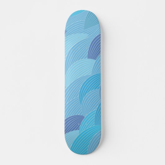 Abstract patroon persoonlijk skateboard (Voorkant)