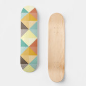Abstract patroon persoonlijk skateboard (Voorkant)