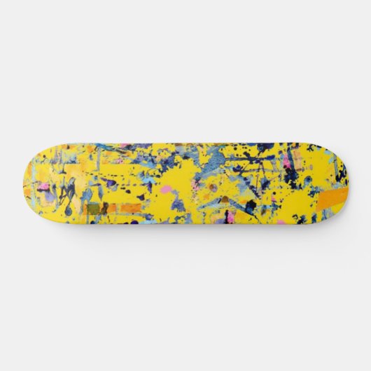 Abstract patroon persoonlijk skateboard (Horizontaal)