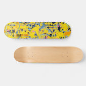 Abstract patroon persoonlijk skateboard (Horizontaal)