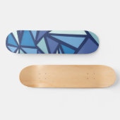 Abstract patroon persoonlijk skateboard (Horizontaal)