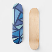 Abstract patroon persoonlijk skateboard (Voorkant)