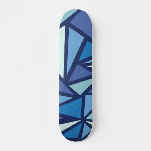 Abstract patroon persoonlijk skateboard (Voorkant)