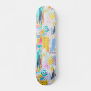 Abstract patroon persoonlijk skateboard